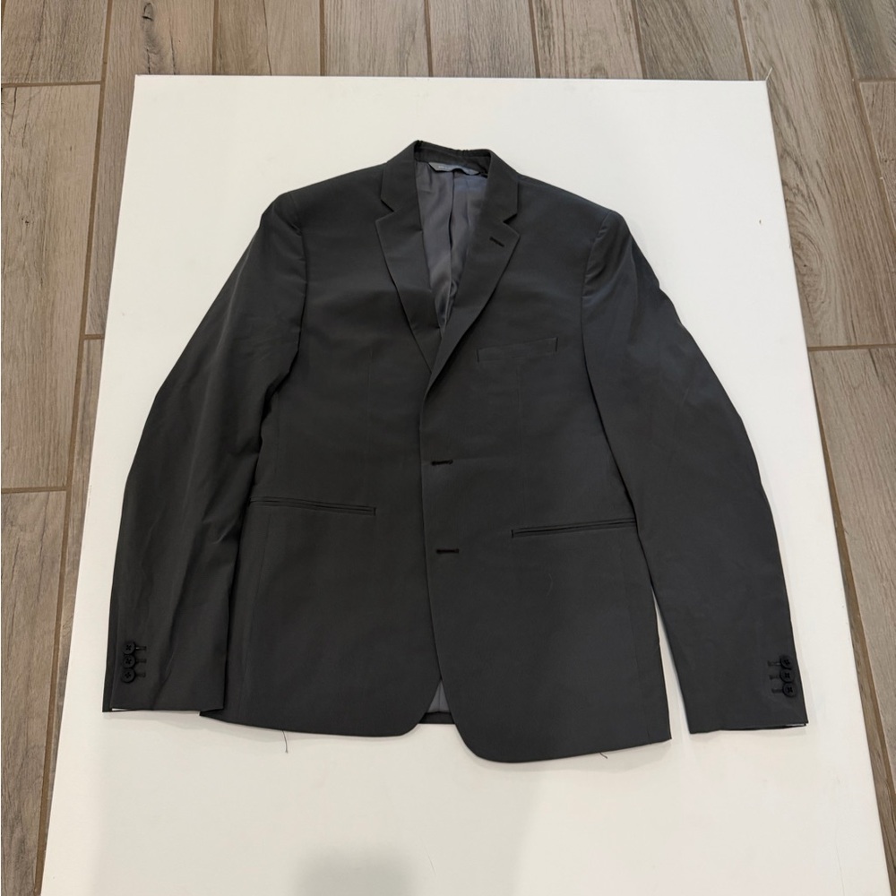 Perry Ellis Tech Blazer Super Skinny - Classic Two-Button Suit Jacket